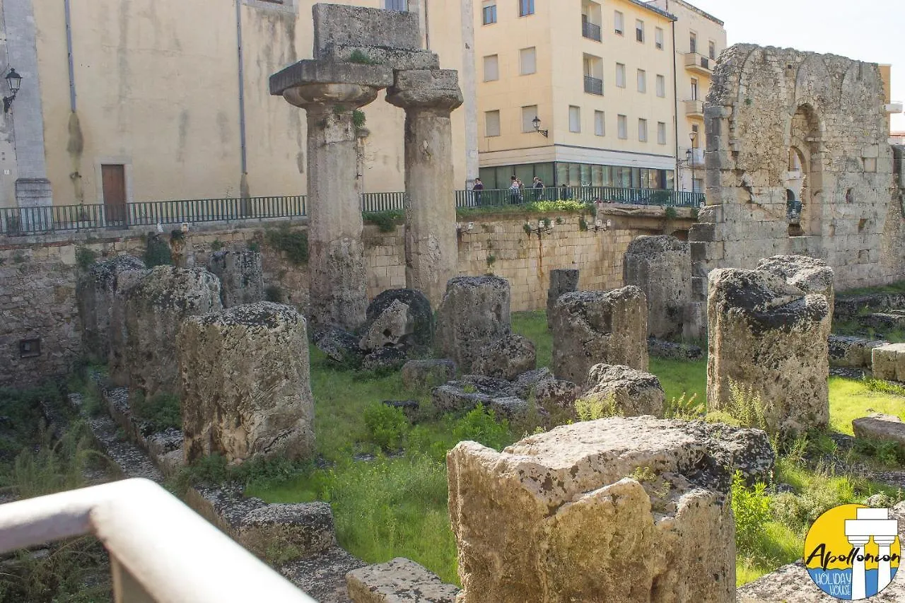 Apollonion Hh Above Apollo'S Temple Ortygia Apartment Syracuse